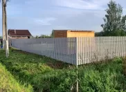 Выполненные работы: заборы из вертикального евроштакетника